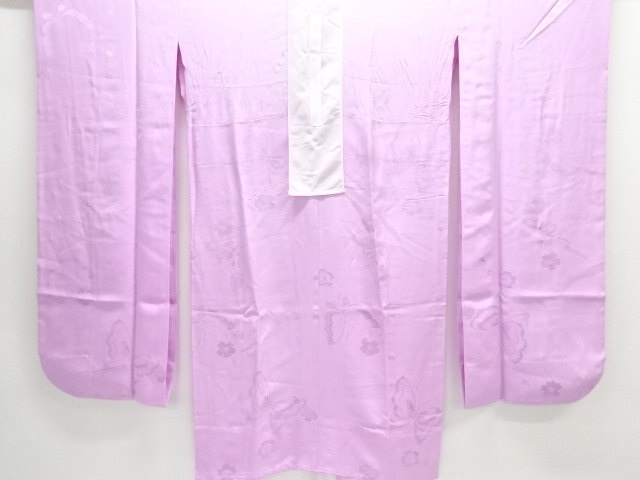 JAPANESE HITOE JUBAN FOR FURISODE / WOVEN FLOWER